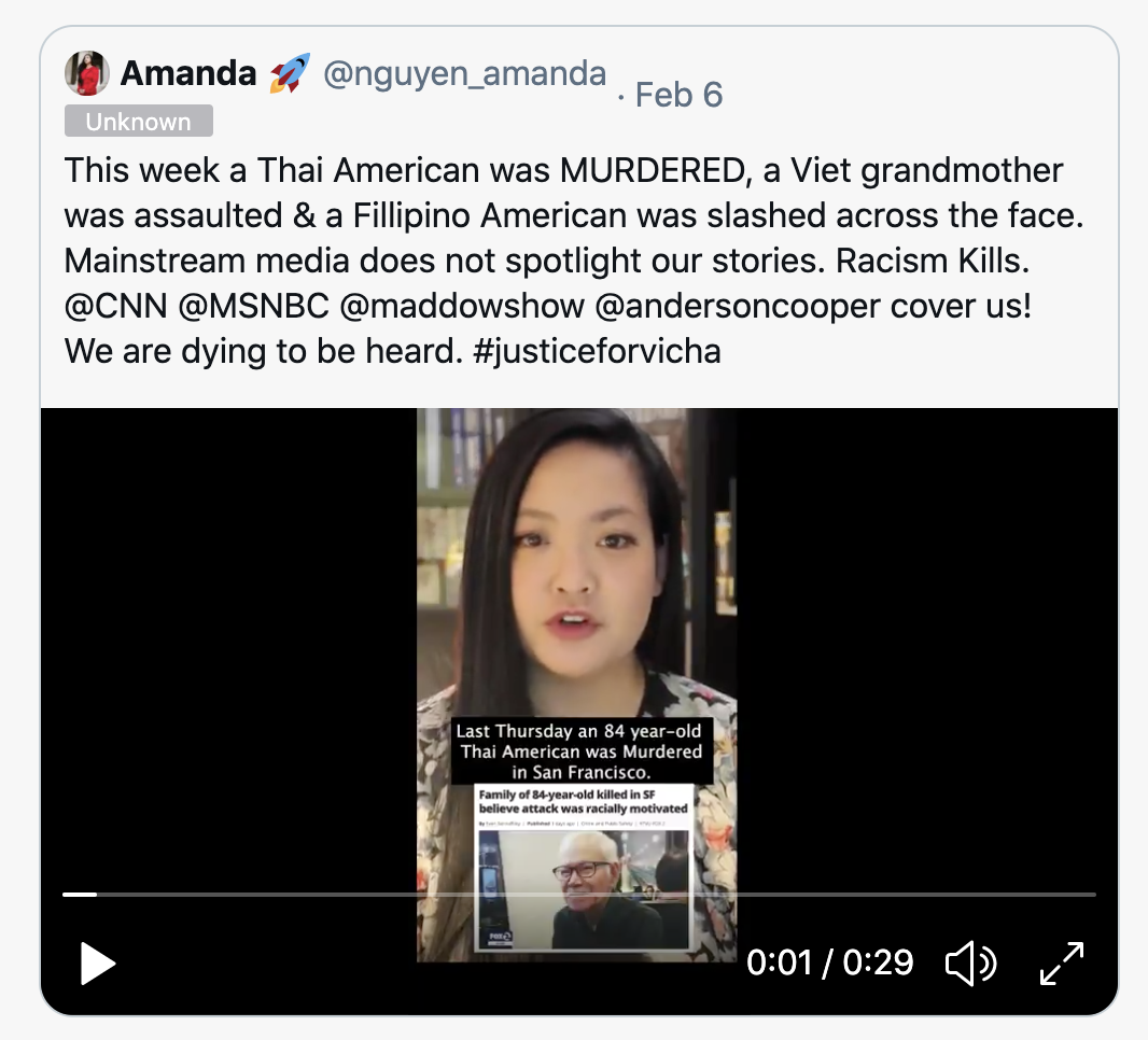 Amanda Nguyen viral tweet - Click to watch